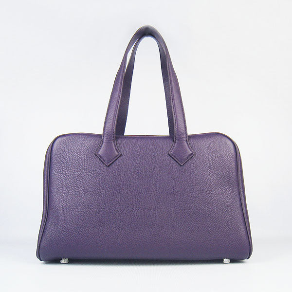 Hermes Togo leather handbag H2802 purple