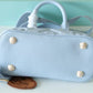 LV Alma BB Bag Handbags, Shoulder and Cross Body Bags For Women In Bleu Glacier Blue 9.6in/25cm LV M59822