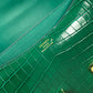 HM Constance 23 Pattern Crocodile Green For Women, Handbags, Shoulder Bag 9in/23cm