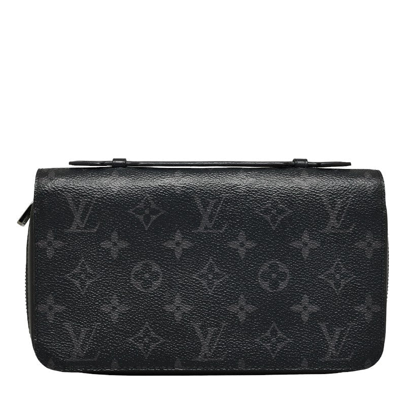 Louis Vuitton Monogram M61698 Long Wallet PVC/Leather Black