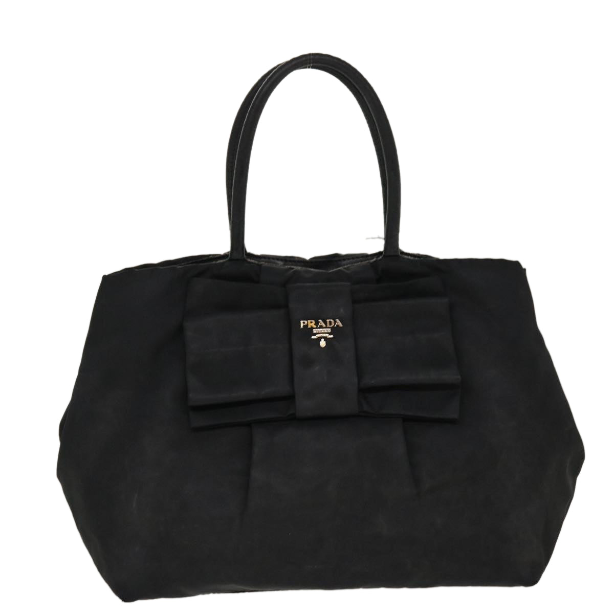 PRADA Hand Bag Nylon Black  bs4509