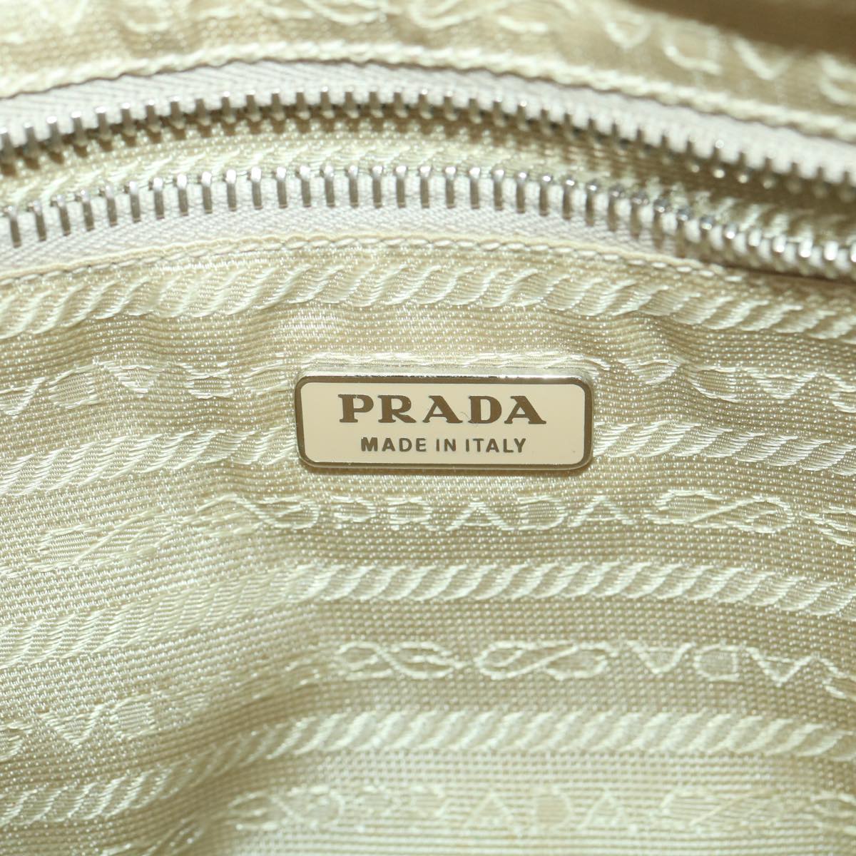 PRADA Shoulder Bag Nylon Yellow  bs4580