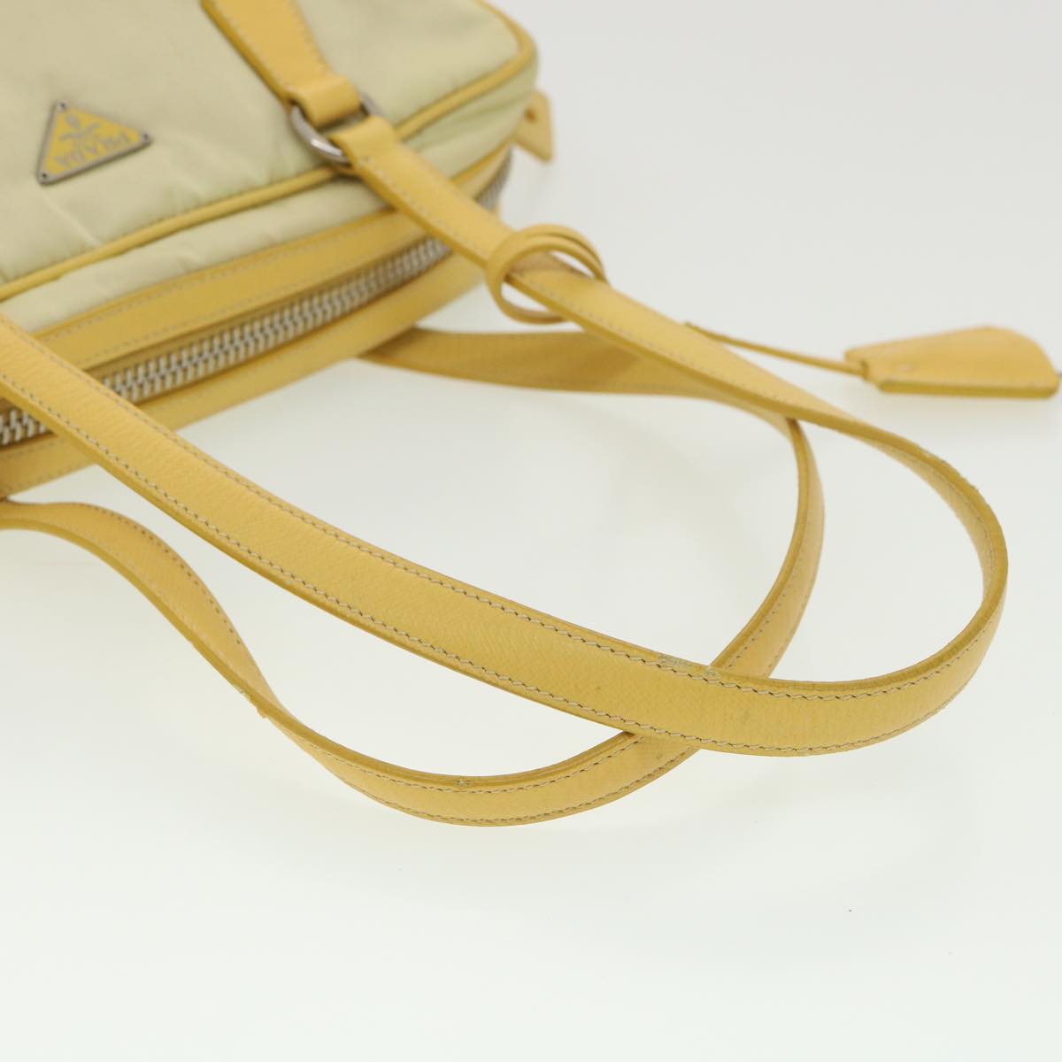 PRADA Shoulder Bag Nylon Yellow  bs4580