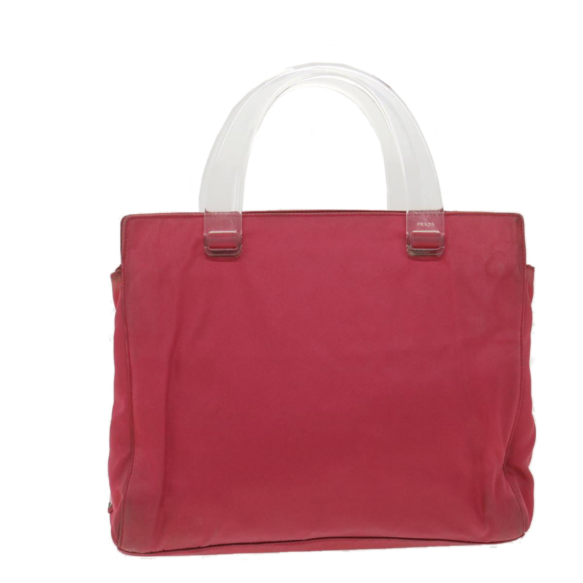 PRADA Hand Bag Nylon Pink  bs4613