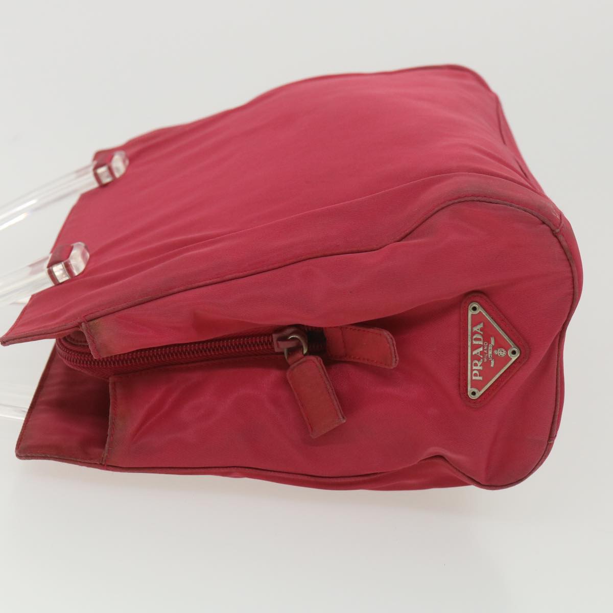 PRADA Hand Bag Nylon Pink  bs4613