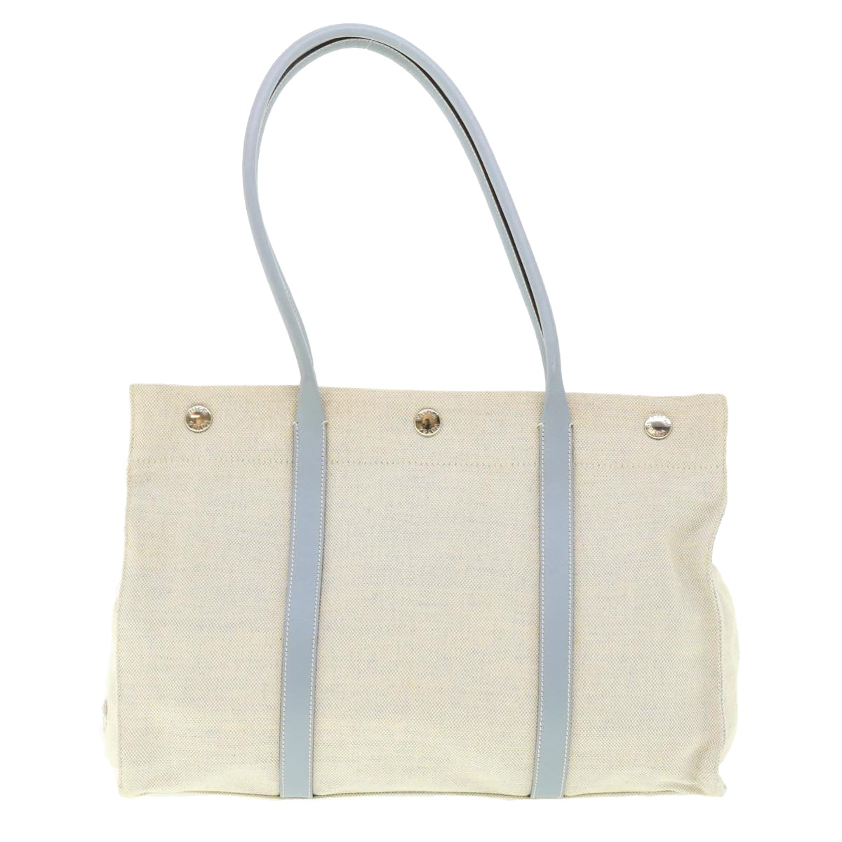 PRADA Shoulder Bag Canvas Beige  bs4793