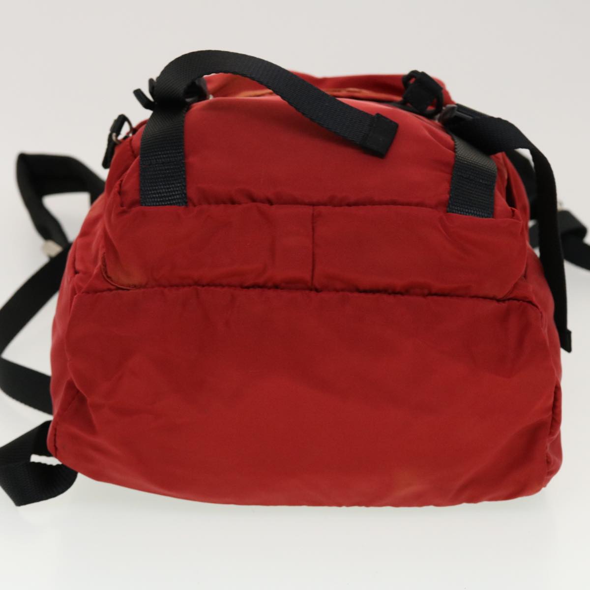 PRADA Backpack Nylon Red  bs5480