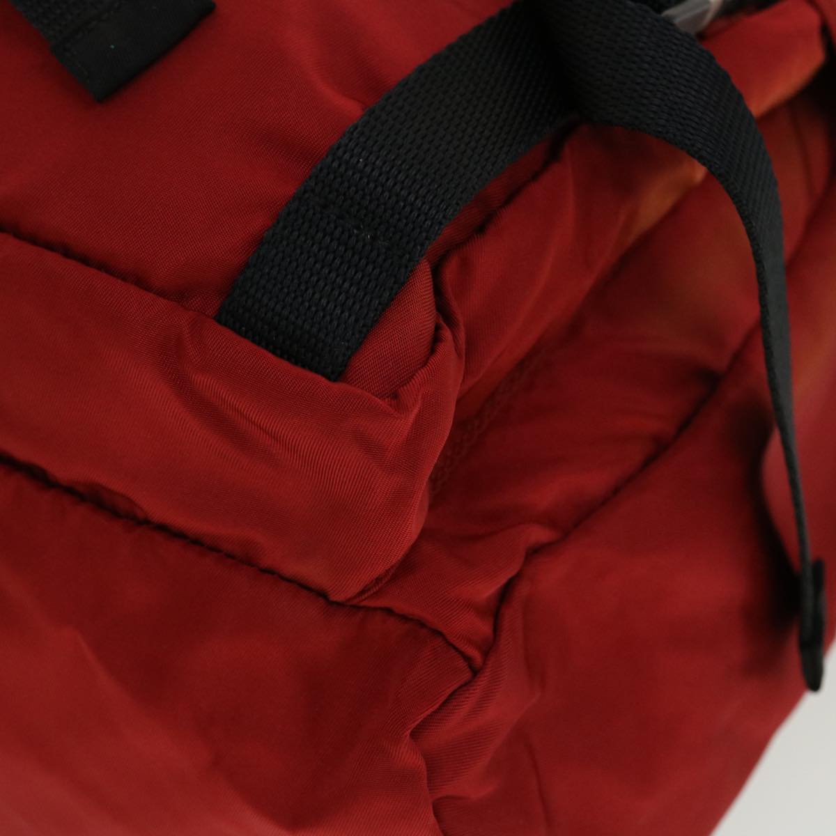 PRADA Backpack Nylon Red  bs5480