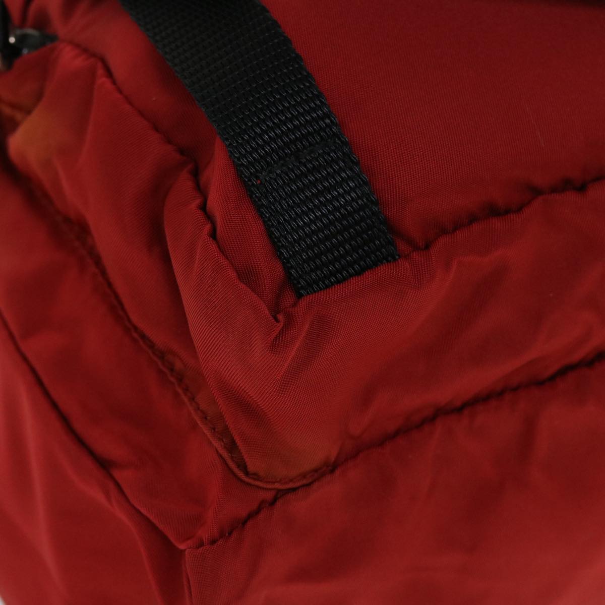 PRADA Backpack Nylon Red  bs5480