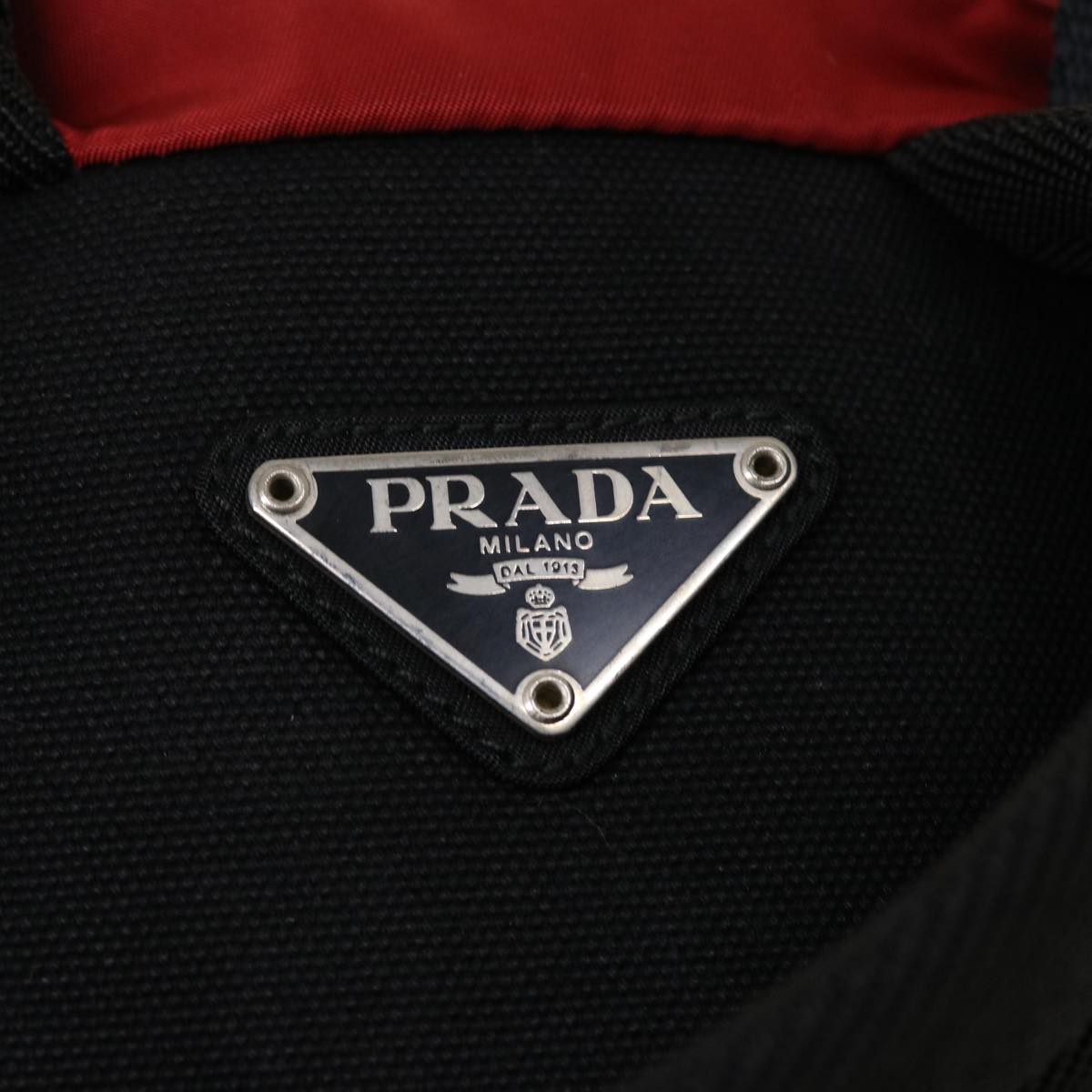 PRADA Backpack Nylon Red  bs5480