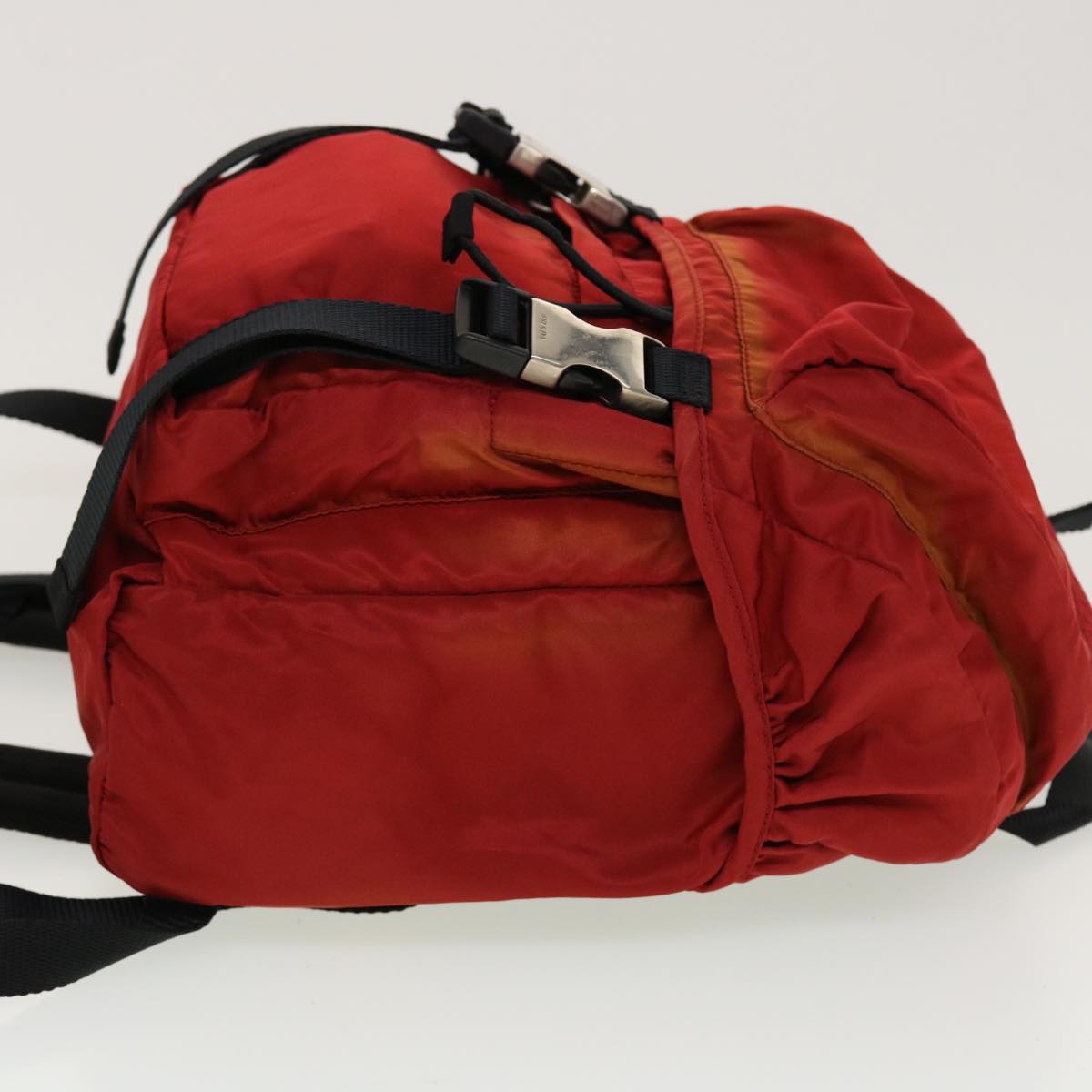 PRADA Backpack Nylon Red  bs5480