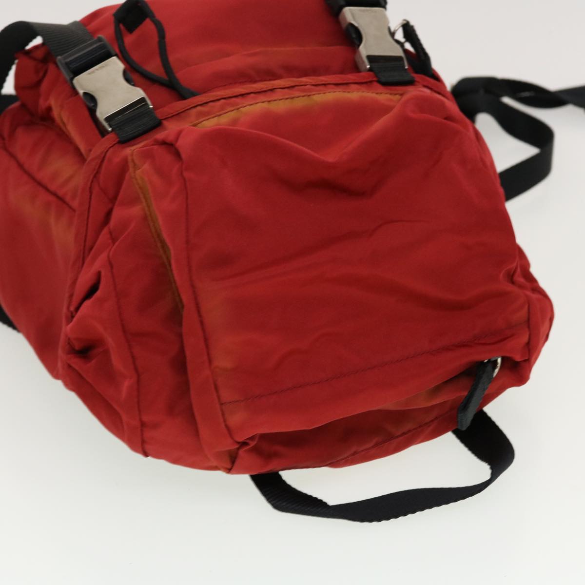 PRADA Backpack Nylon Red  bs5480