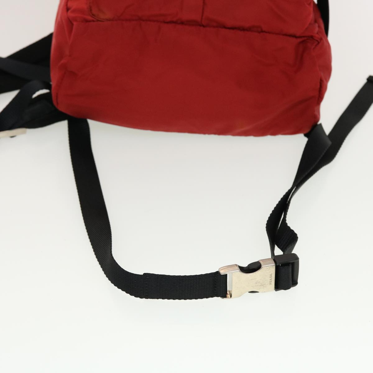 PRADA Backpack Nylon Red  bs5480