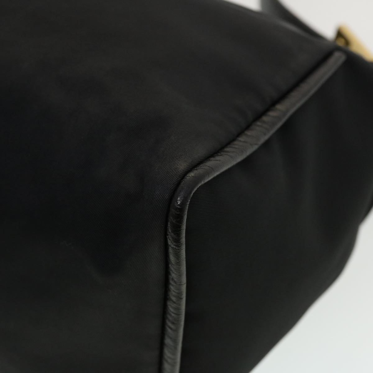 PRADA Shoulder Bag Nylon Black  bs5590