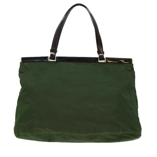 PRADA Tote Bag Nylon Green  bs5745