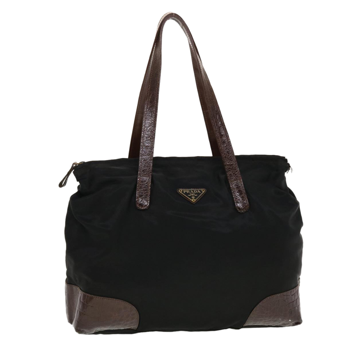 PRADA Tote Bag Nylon Black  bs5846