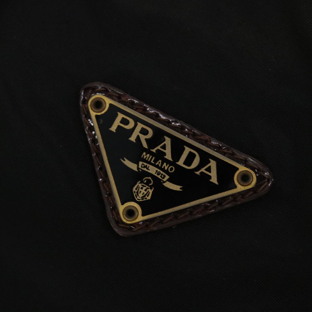 PRADA Tote Bag Nylon Black  bs5846