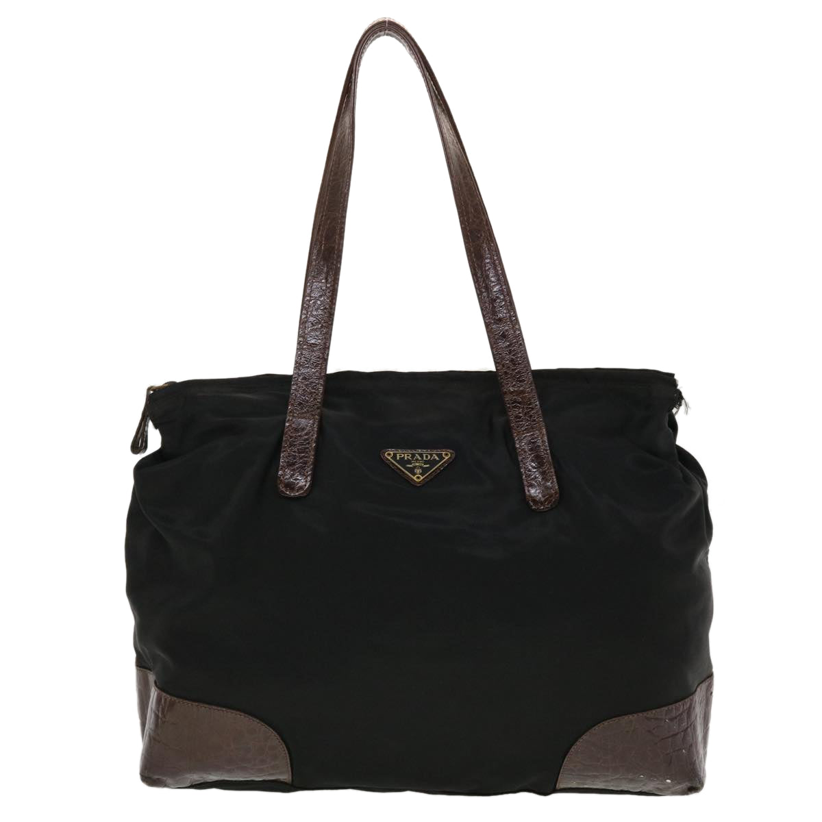 PRADA Tote Bag Nylon Black  bs5846