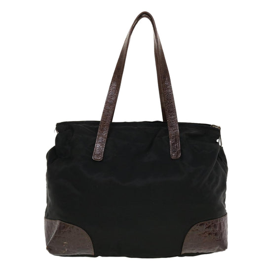 PRADA Tote Bag Nylon Black  bs5846