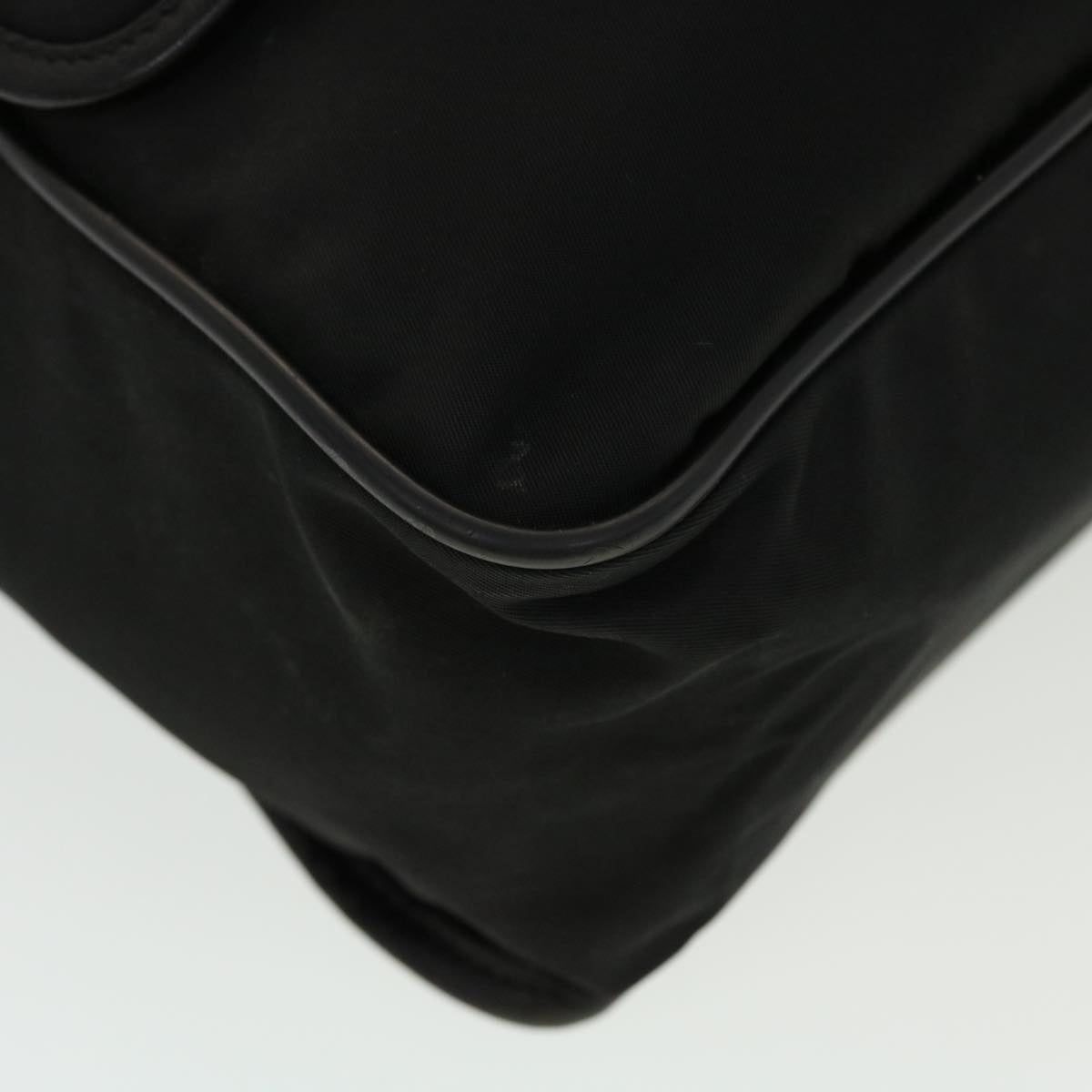 PRADA Shoulder Bag Nylon Black  bs5865