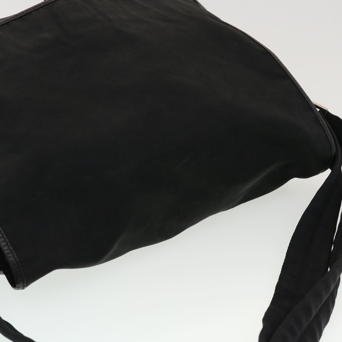 PRADA Shoulder Bag Nylon Black  bs5865