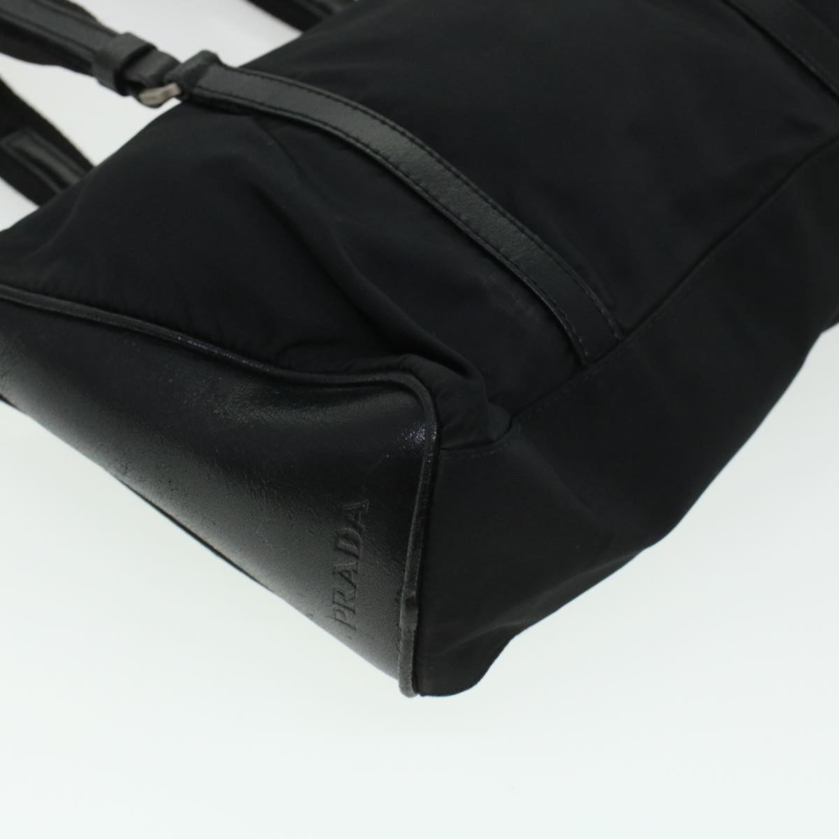 PRADA Hand Bag Nylon Black  bs6059