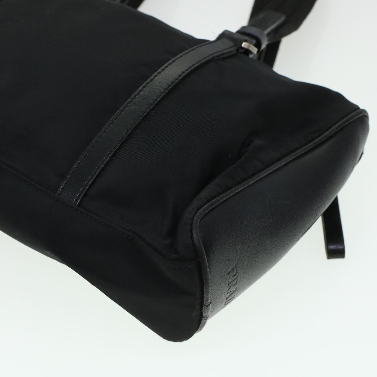 PRADA Hand Bag Nylon Black  bs6059