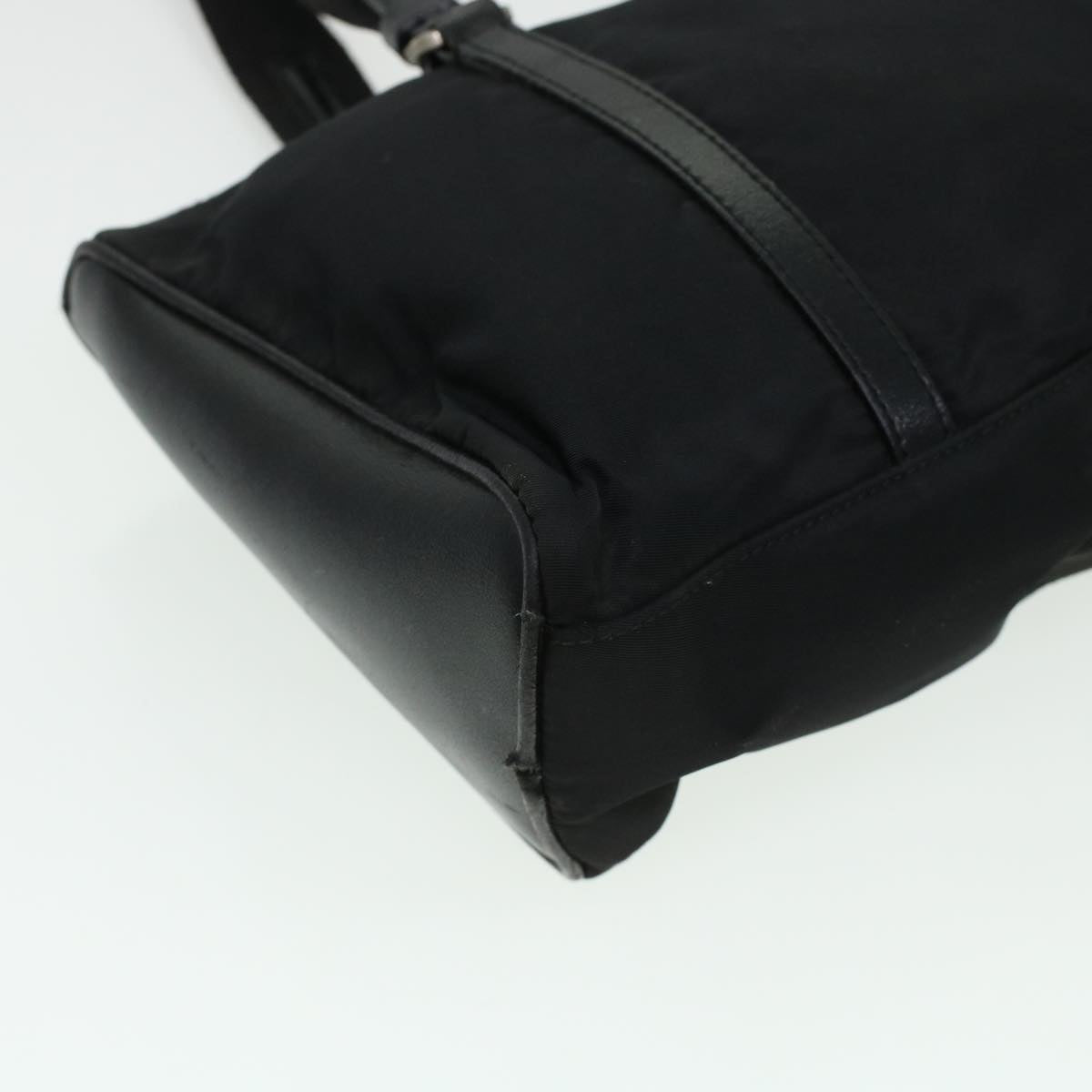 PRADA Hand Bag Nylon Black  bs6059