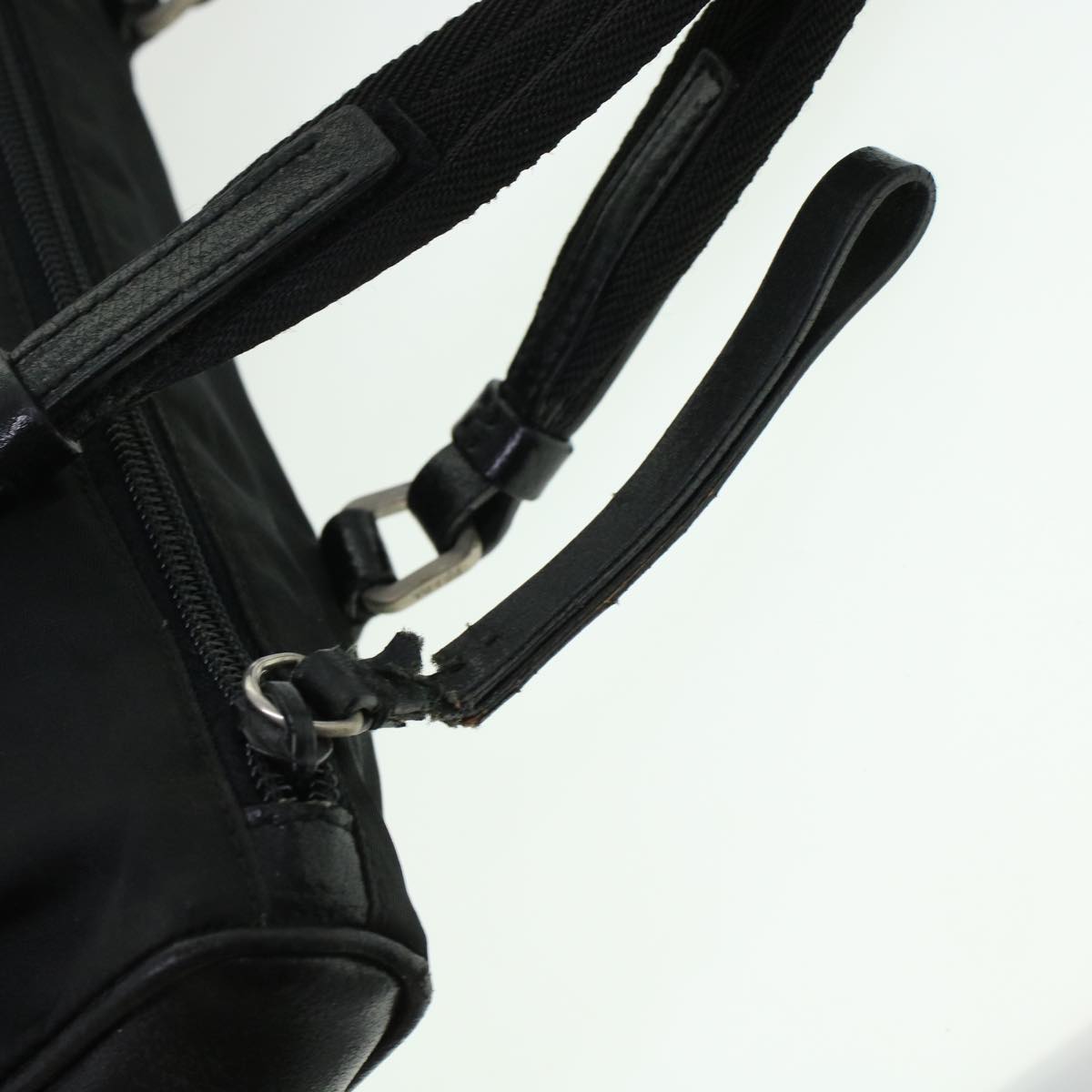 PRADA Hand Bag Nylon Black  bs6059