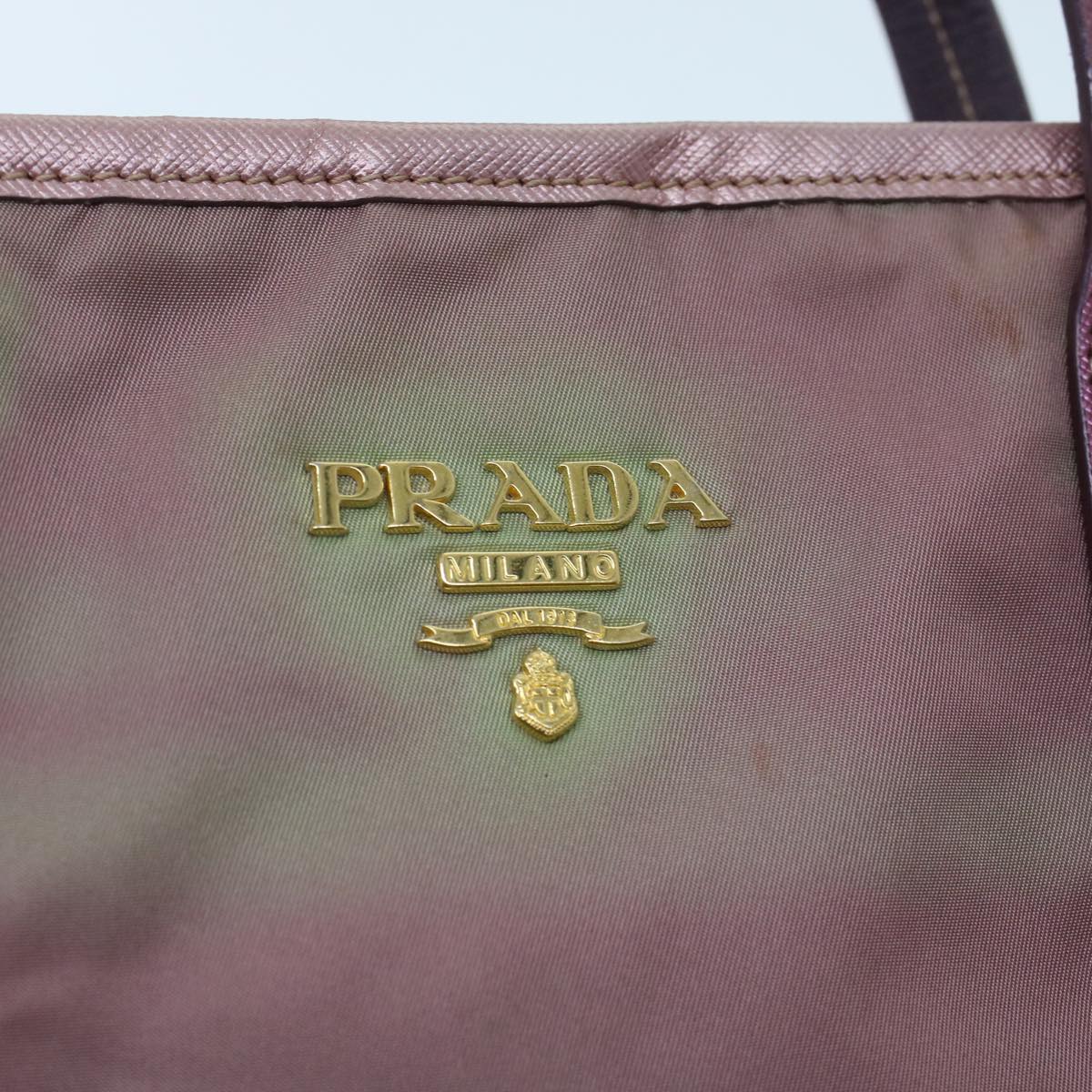 PRADA Tote Bag Nylon Pink  bs6071