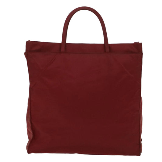 PRADA Tote Bag Nylon Red  bs6132