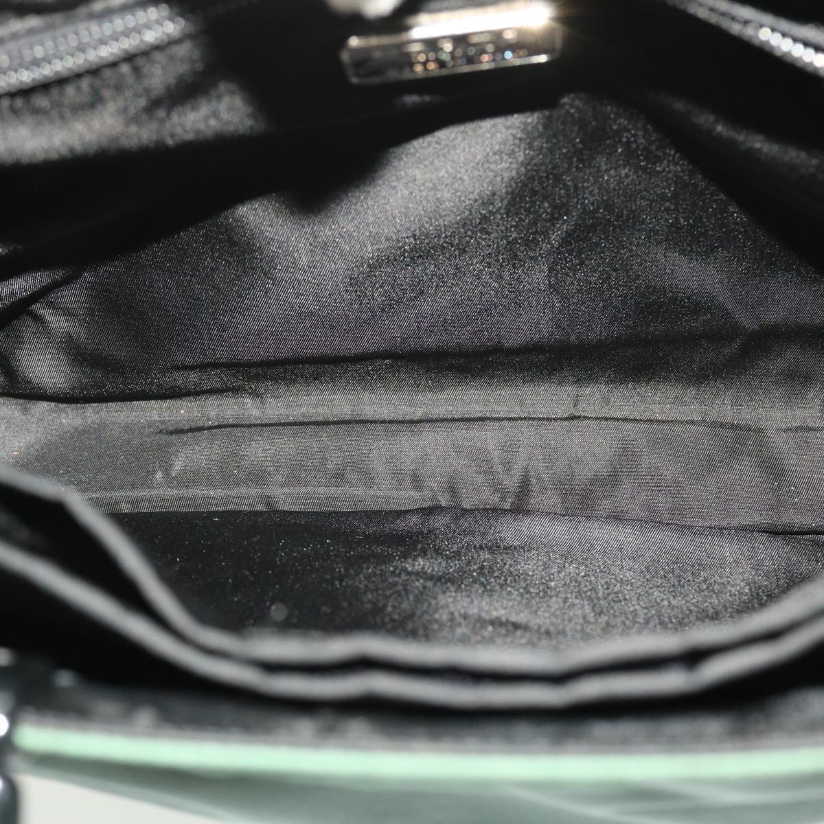 PRADA Hand Bag Nylon Green  bs6158