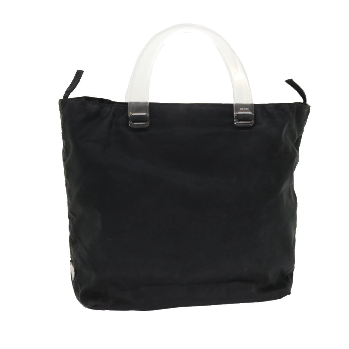 PRADA Hand Bag Nylon Black  bs6401