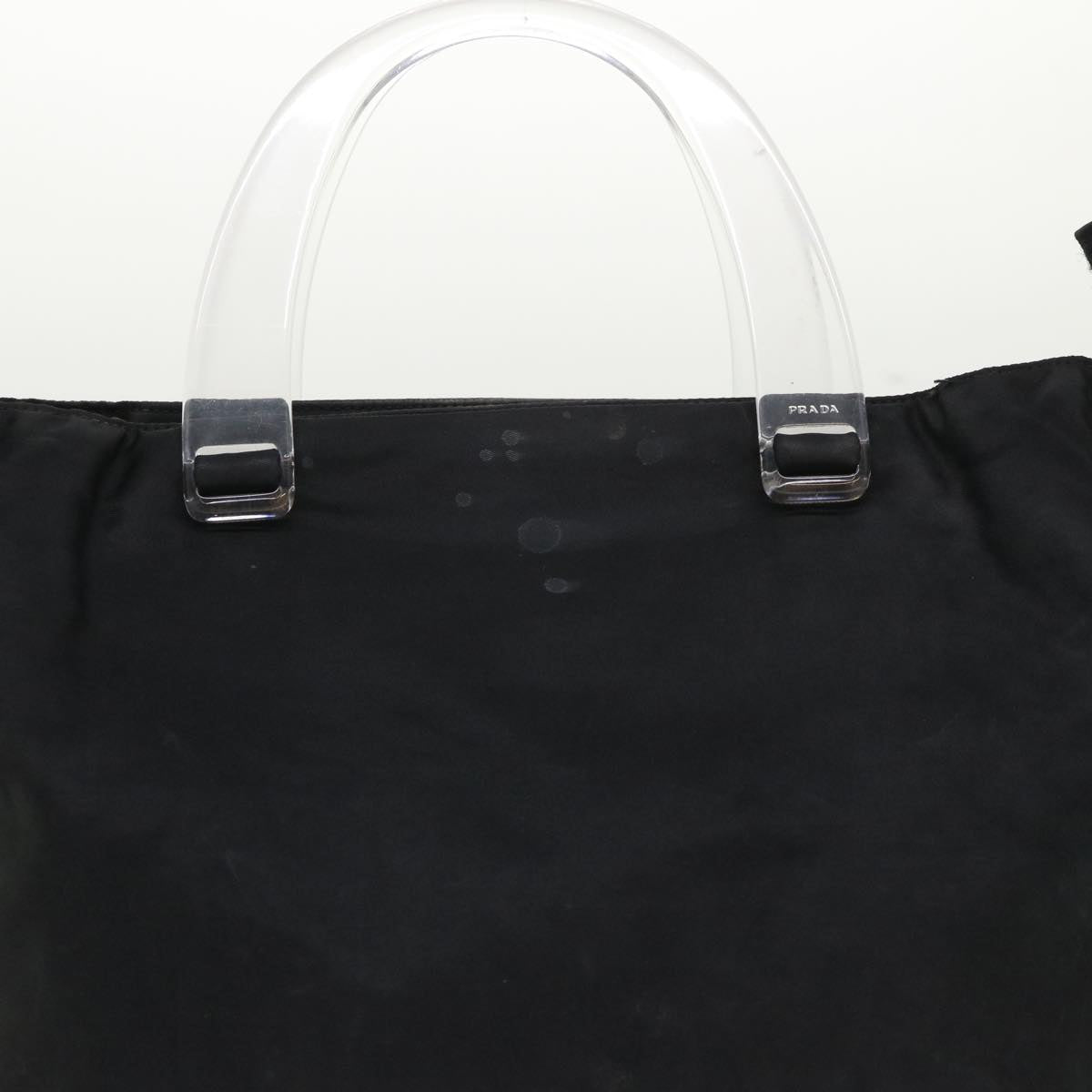 PRADA Hand Bag Nylon Black  bs6401