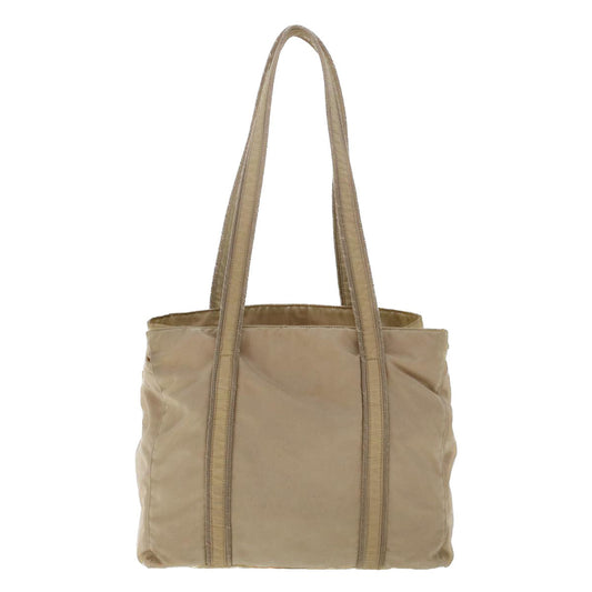 PRADA Shoulder Bag Nylon Beige  bs6608