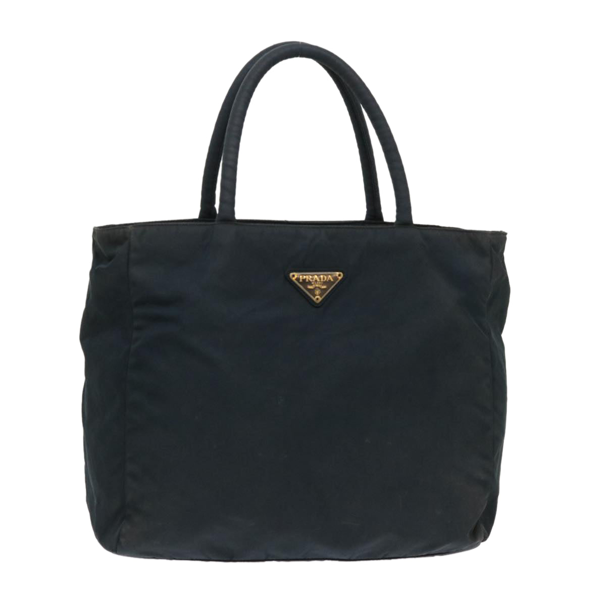 PRADA Hand Bag Nylon Navy  bs6635