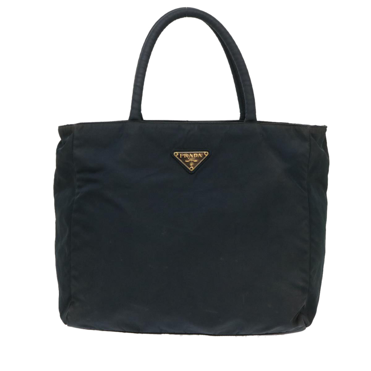 PRADA Hand Bag Nylon Navy  bs6635