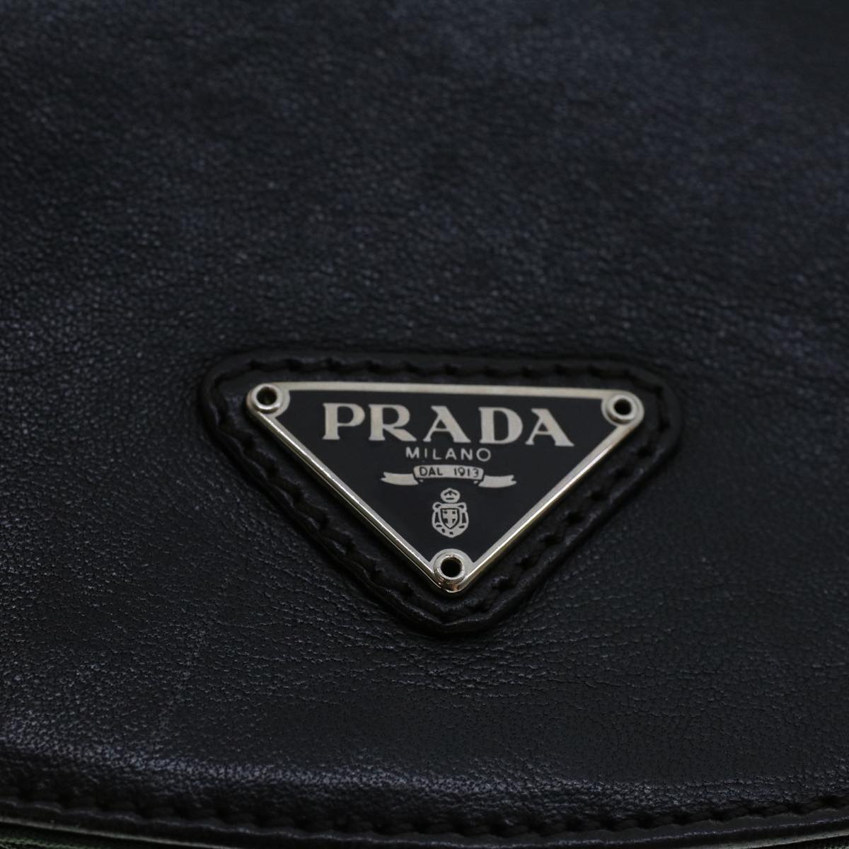 PRADA Shoulder Bag Nylon Green  bs6728