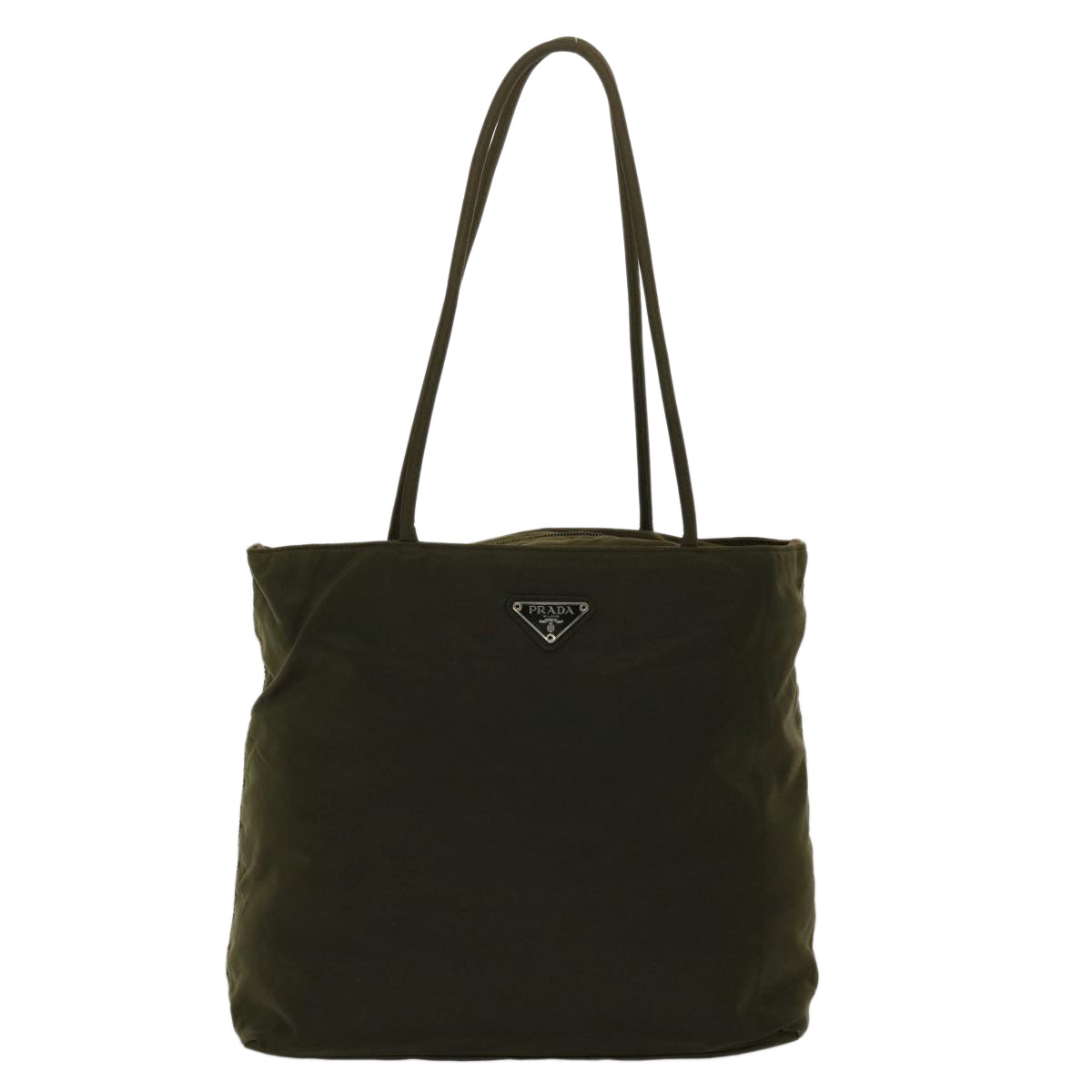 PRADA Shoulder Bag Nylon Green  bs6745