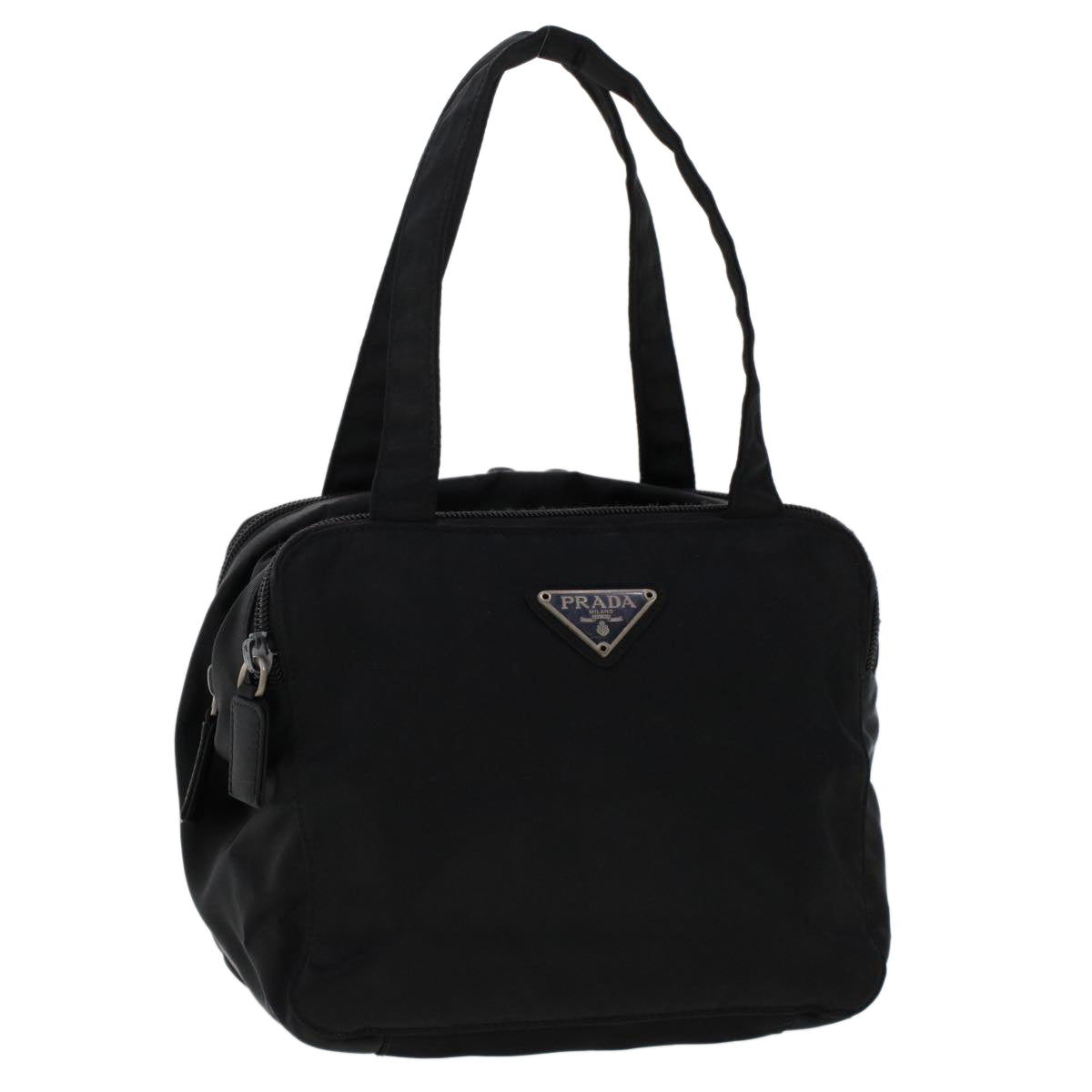 PRADA Hand Bag Nylon Black  bs6796