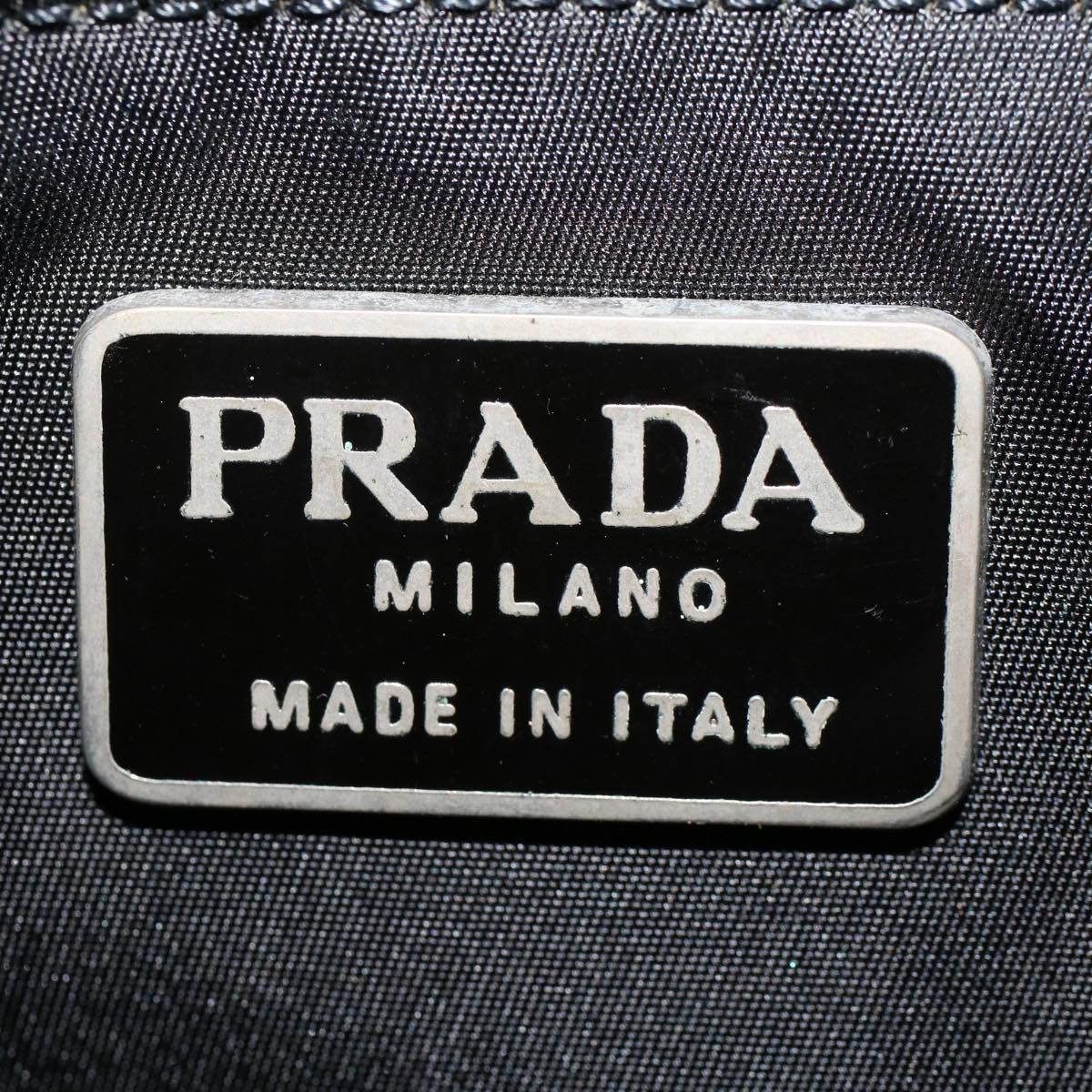 PRADA Hand Bag Nylon Black  bs6796