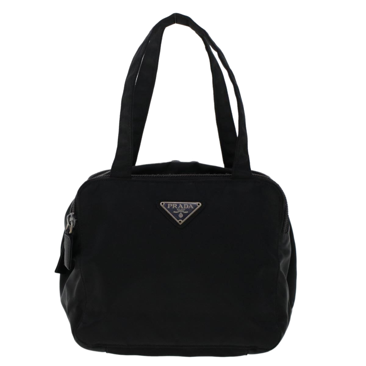 PRADA Hand Bag Nylon Black  bs6796