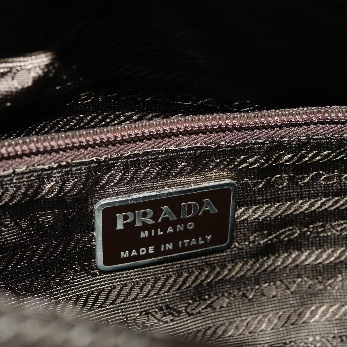 PRADA Shoulder Bag Nylon Green  bs6814