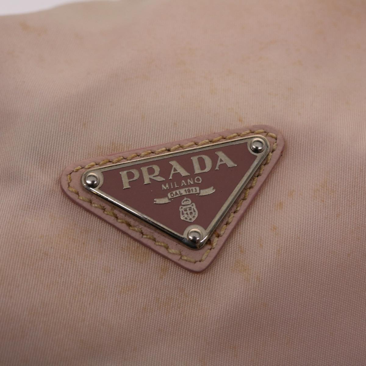 PRADA Hand Bag Nylon Pink  bs6844