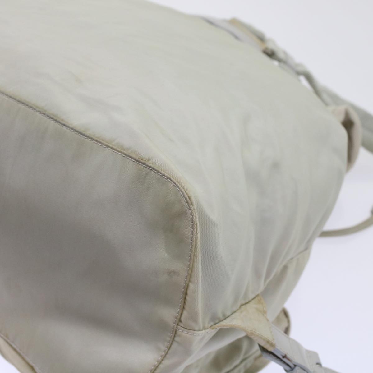 PRADA Backpack Nylon White  bs7046