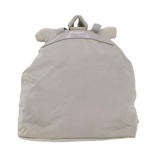 PRADA Backpack Nylon White  bs7046