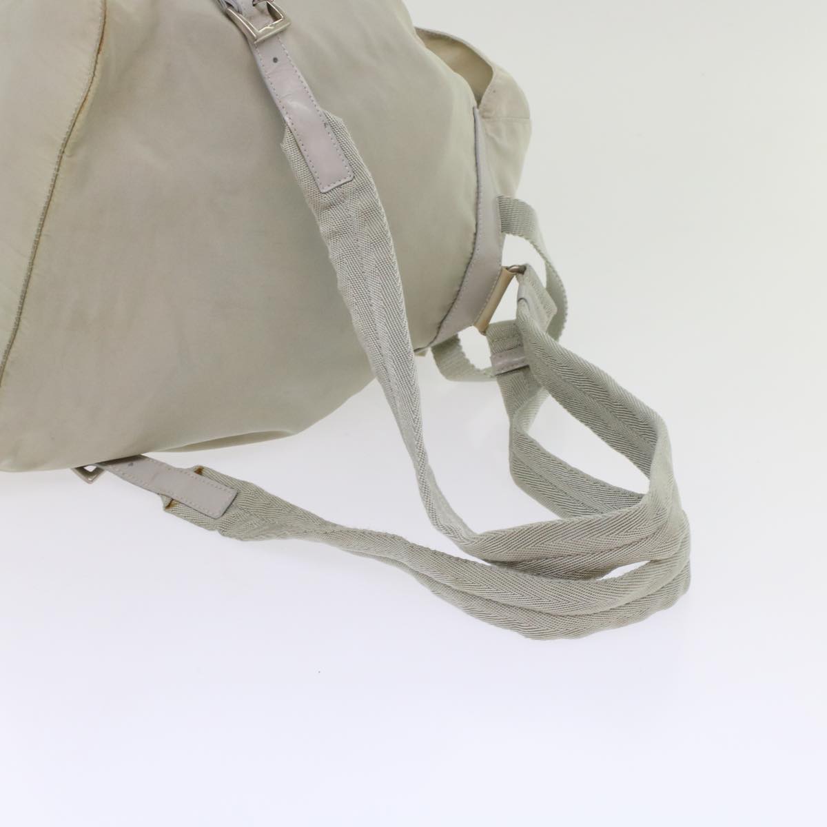 PRADA Backpack Nylon White  bs7046