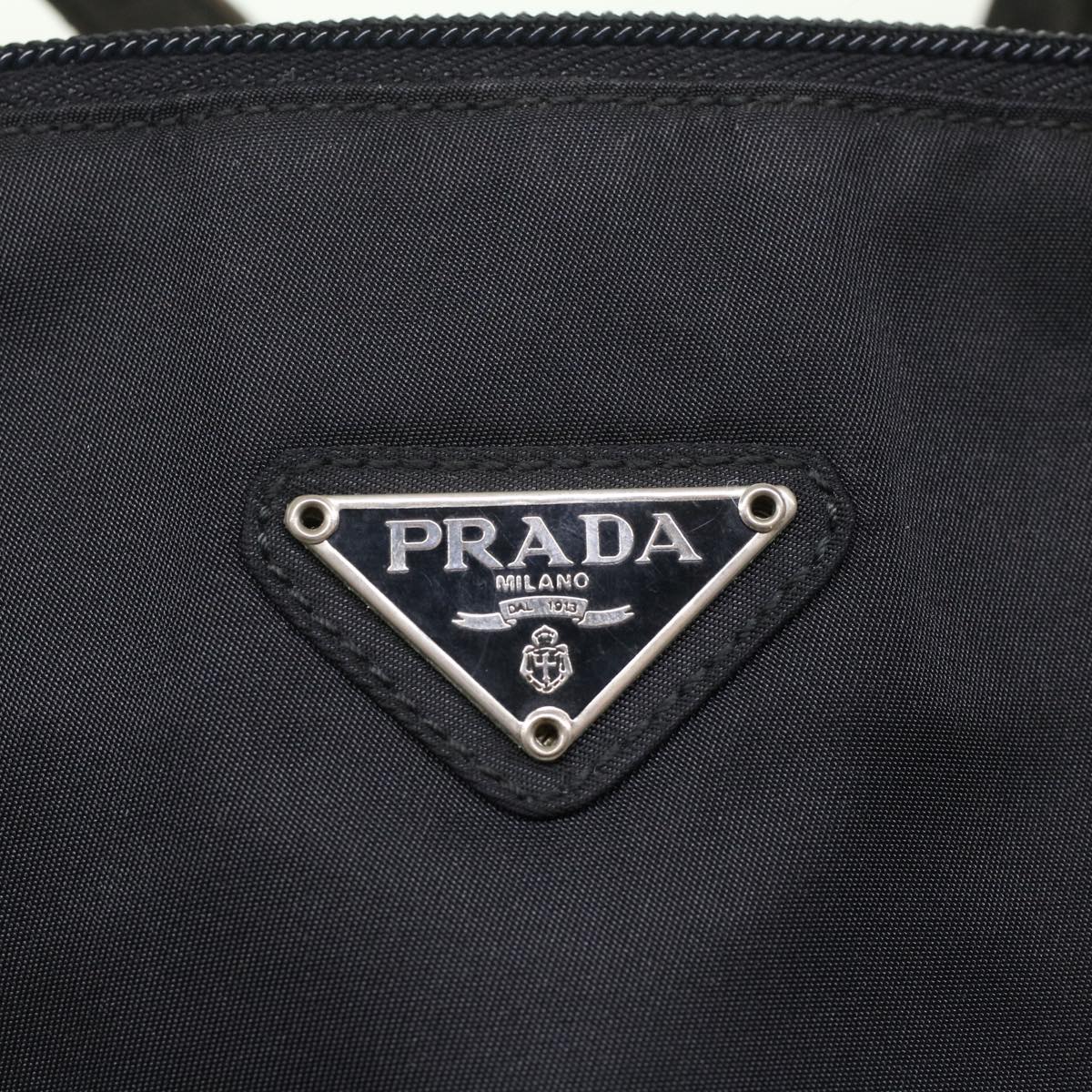 PRADA Hand Bag Nylon Black  bs7229