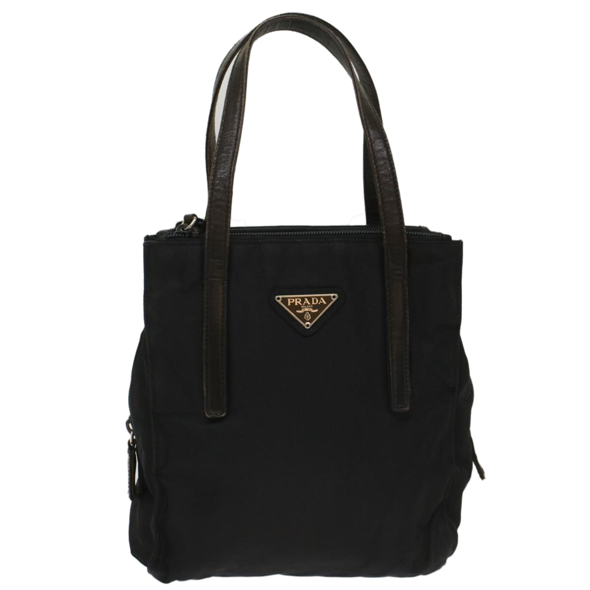 PRADA Hand Bag Nylon Black  bs7229