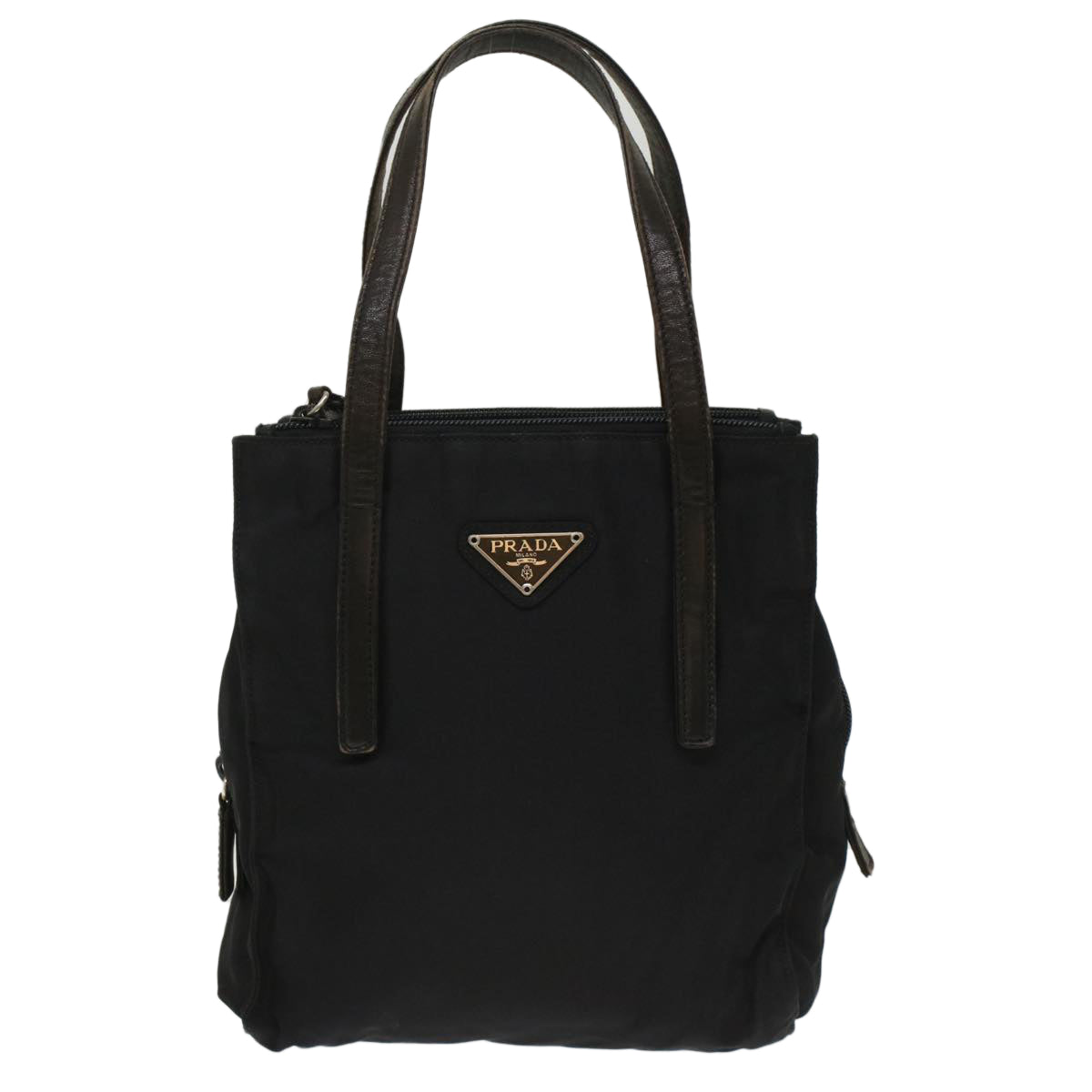 PRADA Hand Bag Nylon Black  bs7229